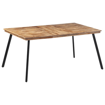 Esstisch 169X98,5X76 Cm Massivholz Teak - Fuer Daheim