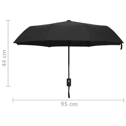 Faltbarer Regenschirm Automatisch Schwarz 95 Cm - Fuer Daheim