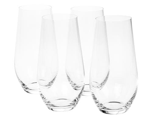 FURBER Trinkgläser 4er Set 580ml - Fuer Daheim