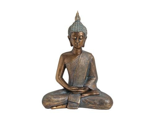 G. Wurm Buddha sitzend, Gold - Fuer Daheim
