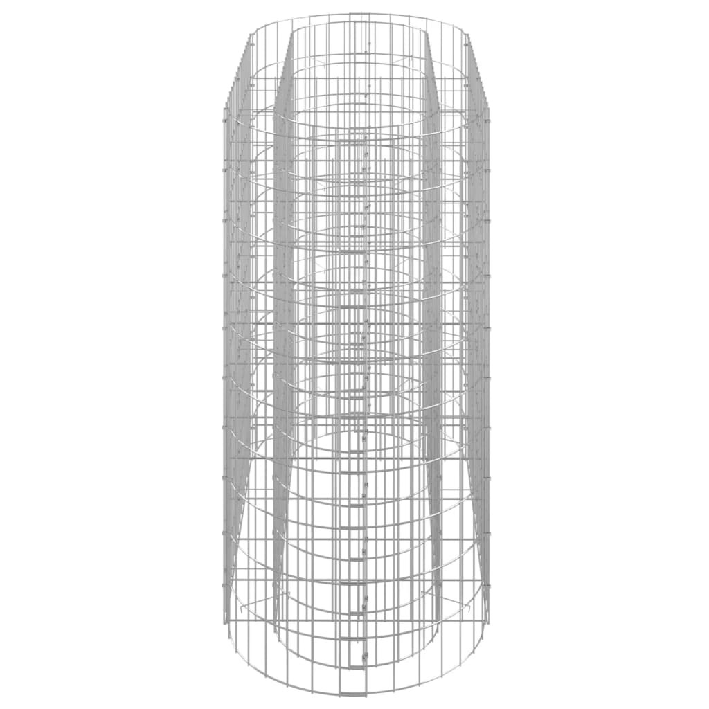 Gabionen-Hochbeet Verzinktes Eisen 120X50X100 Cm 120 x 50 x 100 cm - Fuer Daheim