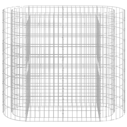 Gabionen-Hochbeet Verzinktes Eisen 120X50X100 Cm 120 x 50 x 100 cm - Fuer Daheim