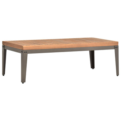 Garten-Couchtisch 110×55×35 Cm Massivholz Akazie - Fuer Daheim