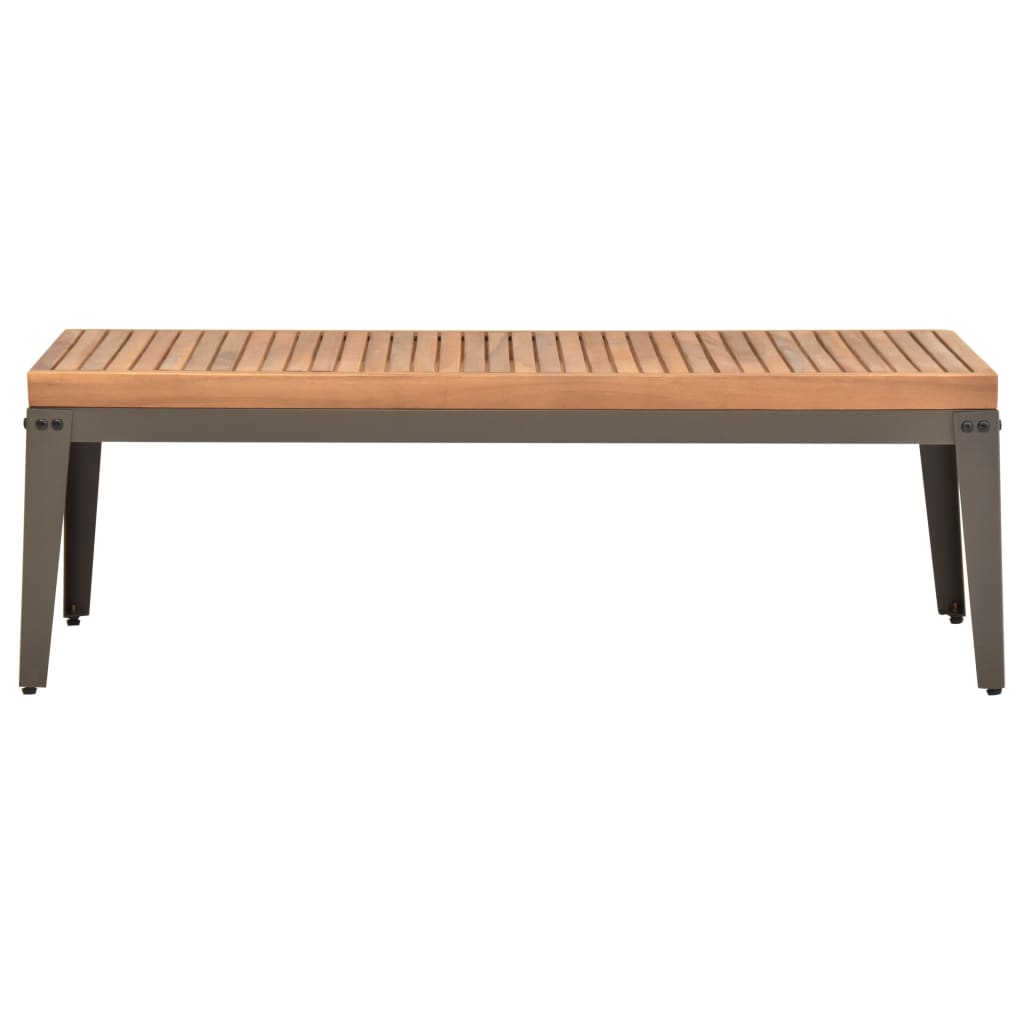 Garten-Couchtisch 110×55×35 Cm Massivholz Akazie - Fuer Daheim