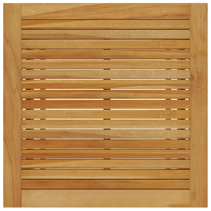 Garten-Esstisch 88X88X74 Cm Akazie Massivholz Braun 88 x 88 x 74 cm - Fuer Daheim