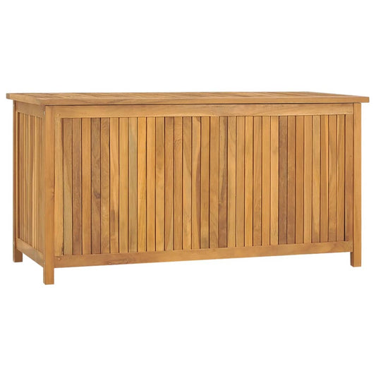 Gartenbox 114X50X58 Cm Massivholz Teak 114 x 50 x 58 cm - Fuer Daheim