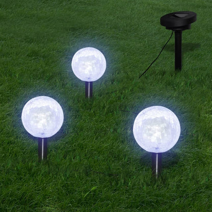 Gartenleuchten 6 Stk. Led Mit Erdspießen & Solarmodulen - Fuer Daheim