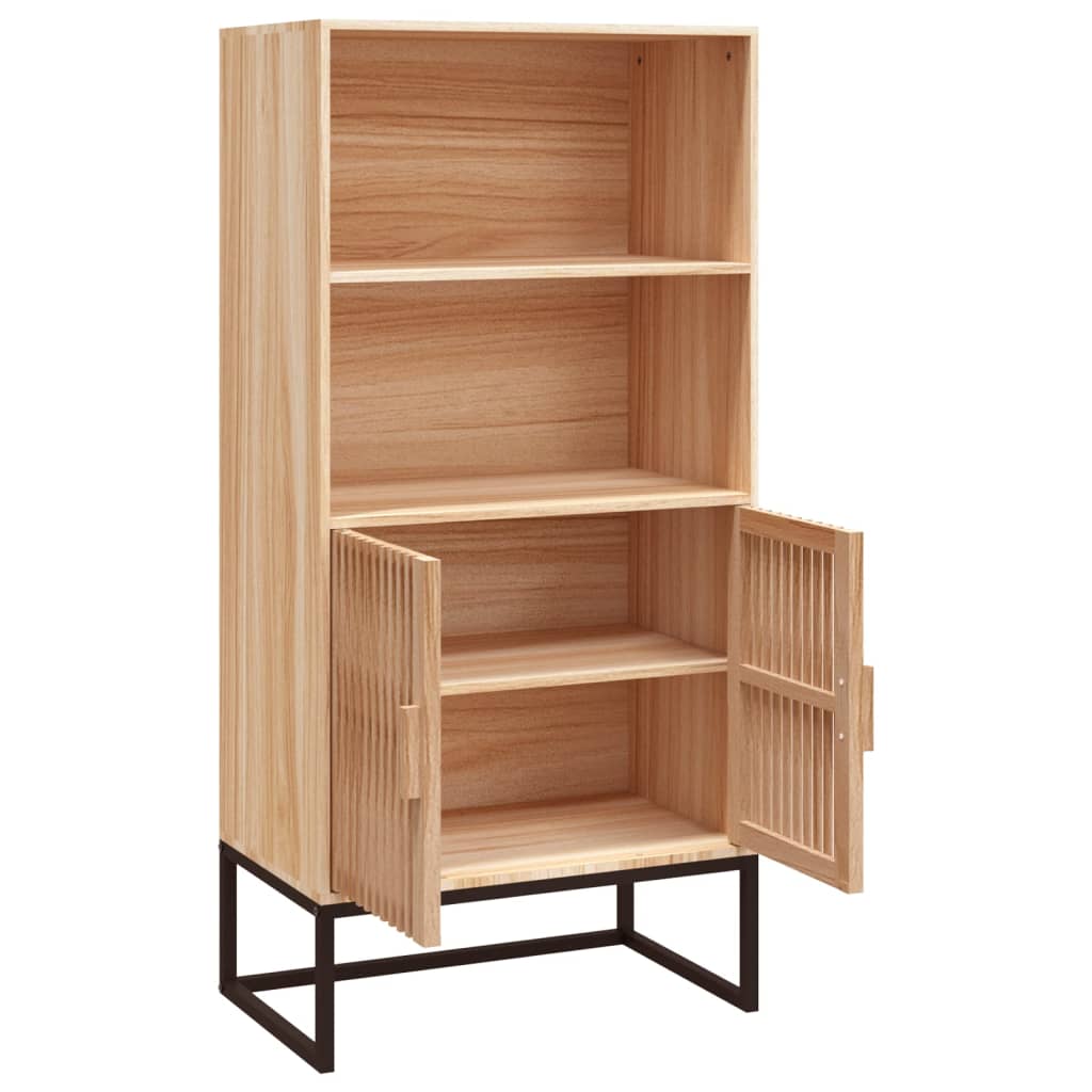 Highboard 60X35X125 Cm Holzwerkstoff Braun - Fuer Daheim