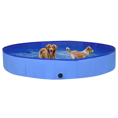 Hundepool Faltbar Blau 300X40 Cm Pvc 300 x 40 cm - Fuer Daheim