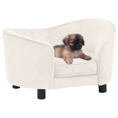 Hundesofa Creme 69X49X40 Cm Plüsch - Fuer Daheim