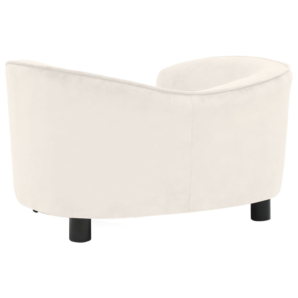 Hundesofa Creme 69X49X40 Cm Plüsch - Fuer Daheim