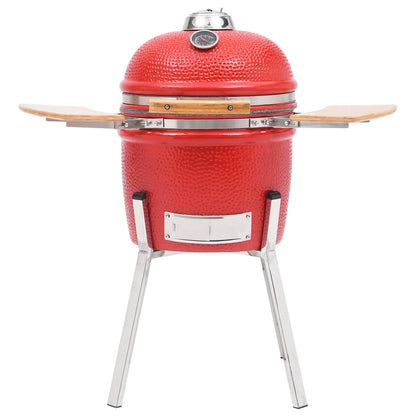 Kamado-Grill Und Smoker Keramik 81 Cm Rot - Fuer Daheim