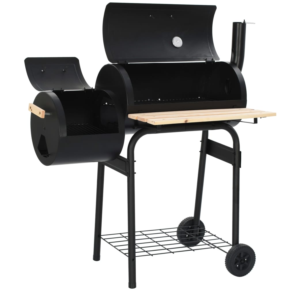 Klassischer Holzkohlegrill Barbecue Smoker - Fuer Daheim