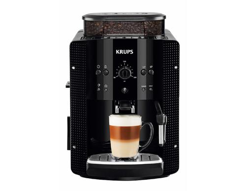 Krups Kaffeevollautomat EA8108 Schwarz - Fuer Daheim