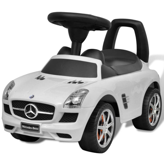 Mercedes Benz Rutschauto Für Kinder Weiß white benz - Fuer Daheim