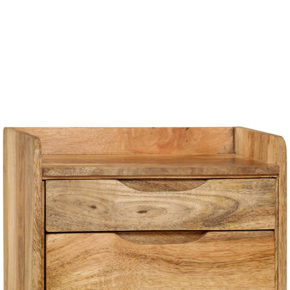 Nachttisch Mangoholz Massiv 40 X 30 X 59,5 Cm - Fuer Daheim