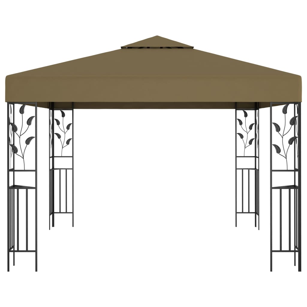 Pavillon 3X3 M Taupe 180 G/M² - Fuer Daheim