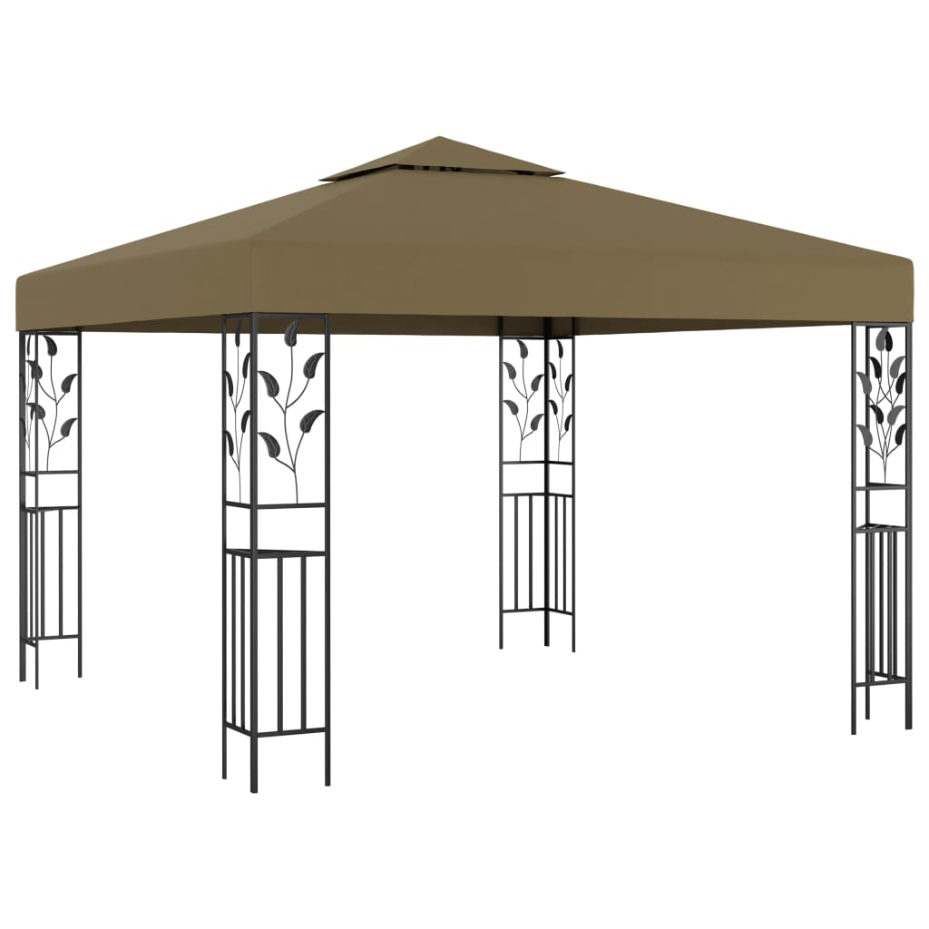 Pavillon 3X3 M Taupe 180 G/M² - Fuer Daheim