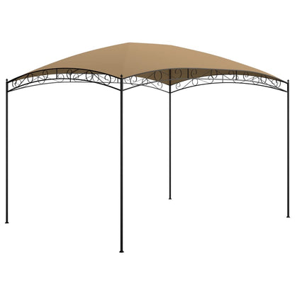 Pavillon 3X4X2,65 M Taupe 180 G/M² 3 x 4 x 2.65 m - Fuer Daheim