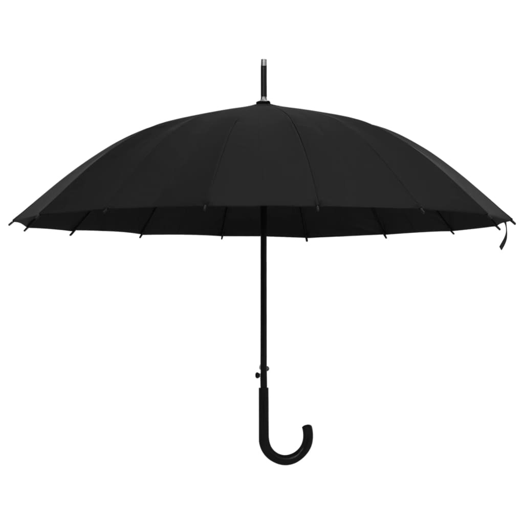 Regenschirm Automatisch Schwarz 105Cm Ø 105 cm - Fuer Daheim