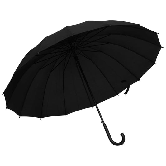 Regenschirm Automatisch Schwarz 120 Cm Ø 120 cm - Fuer Daheim