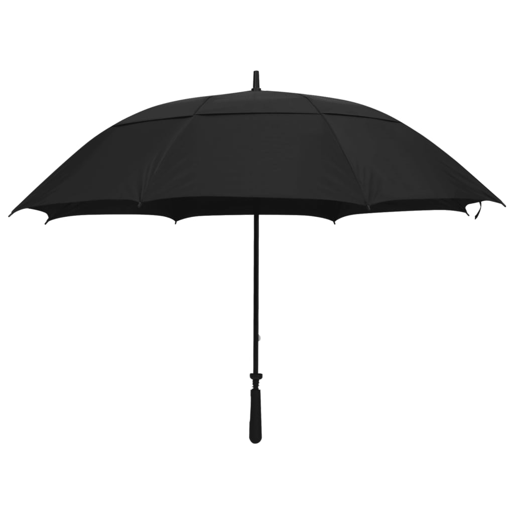 Regenschirm Schwarz 130 Cm - Fuer Daheim