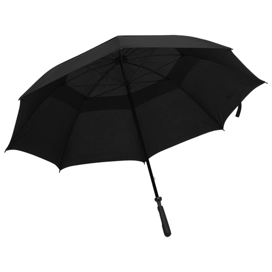 Regenschirm Schwarz 130 Cm - Fuer Daheim