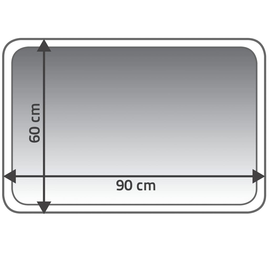 Ridder Badteppich Coins 60×90 Cm Grau 7103307 60 x 90 cm - Fuer Daheim