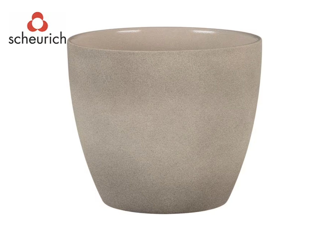 scheurich Blumentopf Stone, Taupe - in 4 Grössen erhältlich - Fuer Daheim