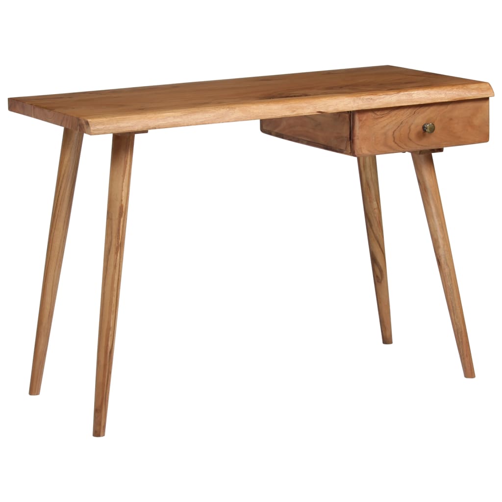 Schreibtisch Akazienholz Massiv 110 X 50 X 76 Cm - Fuer Daheim