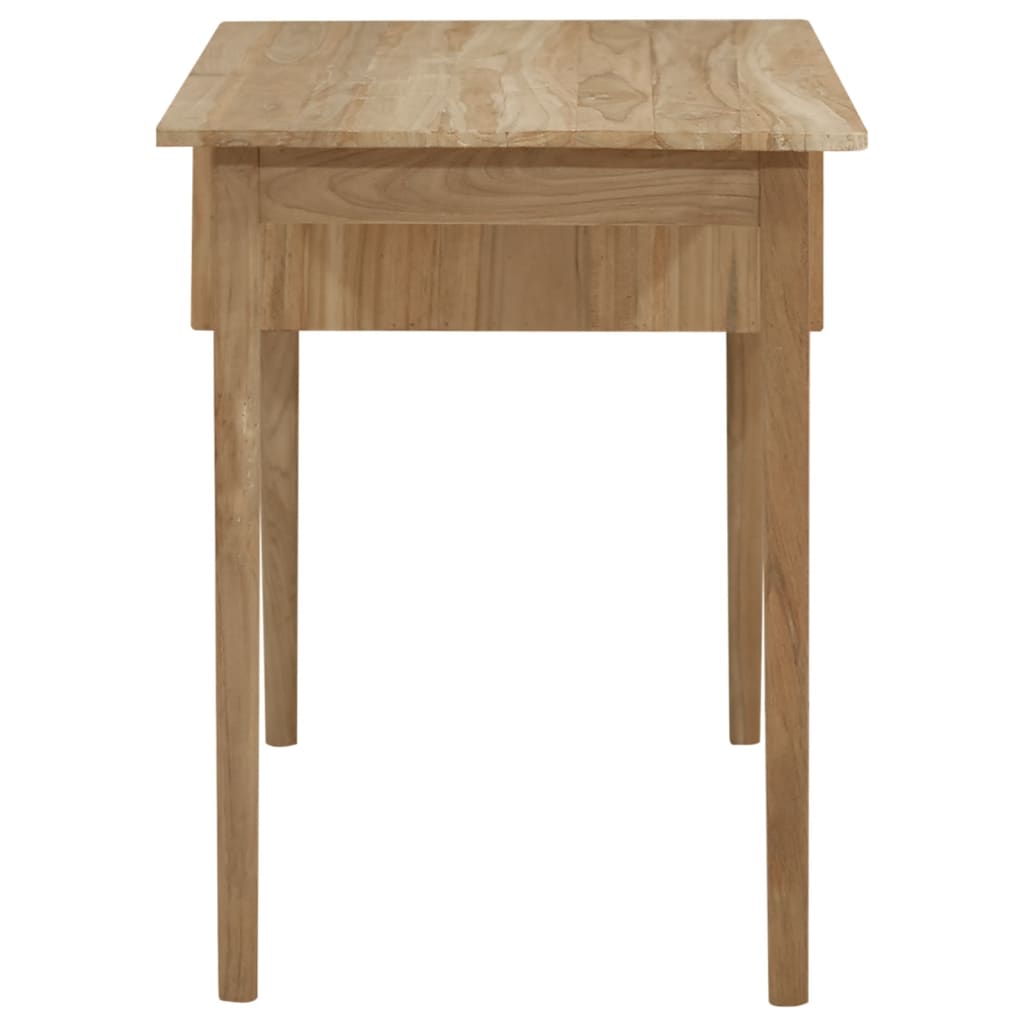 Schreibtisch Mit 2 Schubladen 110X52X75 Cm Massivholz Teak - Fuer Daheim