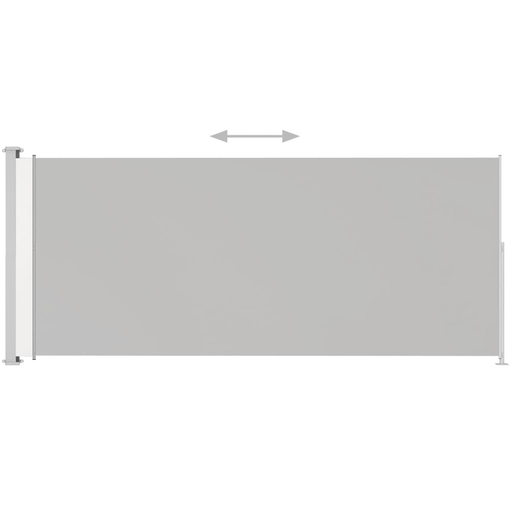 Seitenmarkise Ausziehbar 220X500 Cm Creme - Fuer Daheim