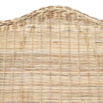 Sessel Mit Kissen Natur-Rattan Und Leinen Braun 1-Sitzer - Fuer Daheim