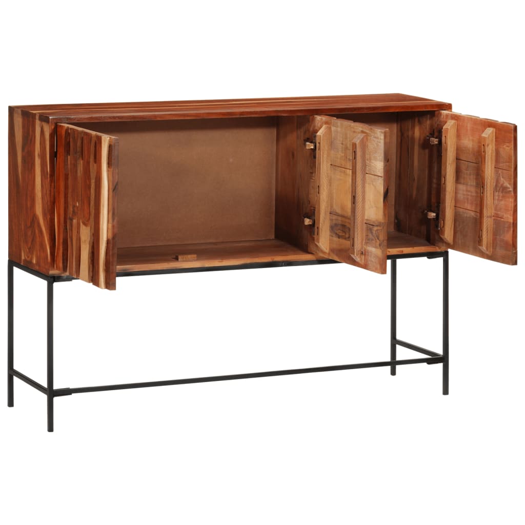 Sideboard 110X28X76 Cm Massivholz Akazie - Fuer Daheim