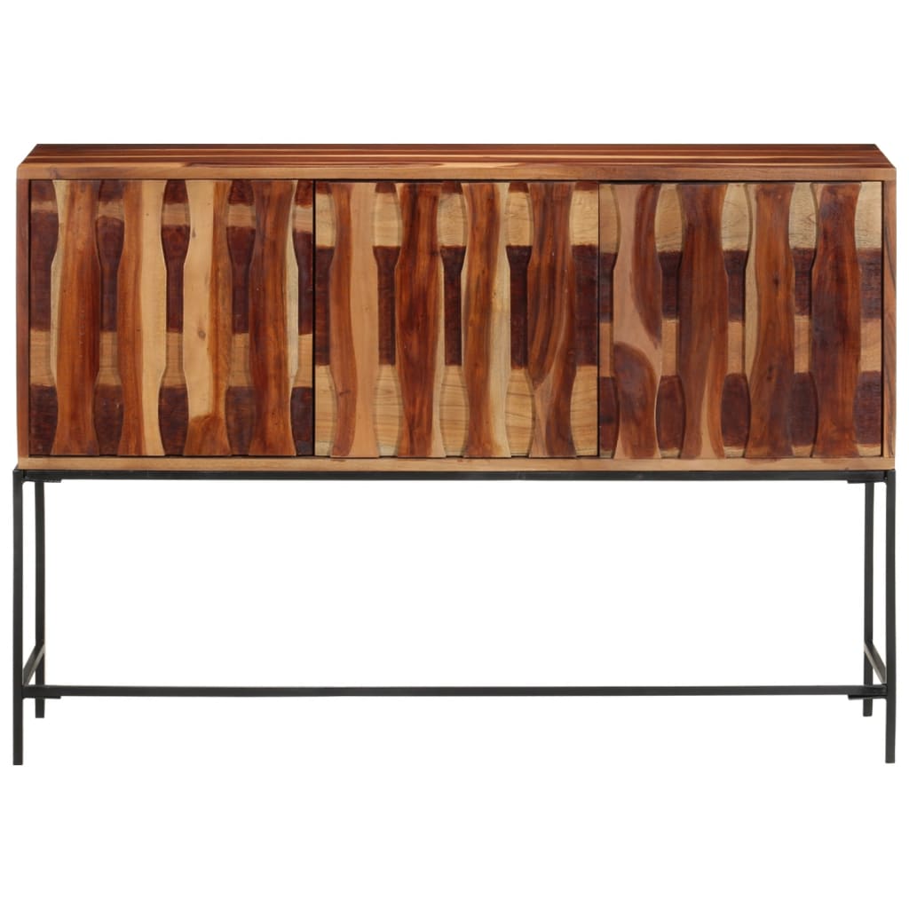 Sideboard 110X28X76 Cm Massivholz Akazie - Fuer Daheim