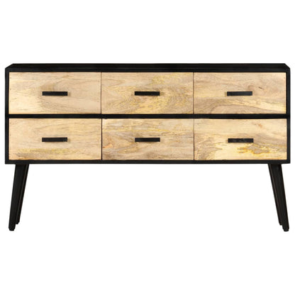 Sideboard 110X33X64 Cm Massivholz Mango - Fuer Daheim