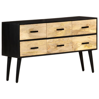 Sideboard 110X33X64 Cm Massivholz Mango - Fuer Daheim