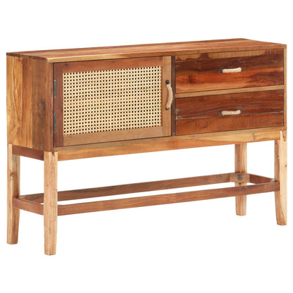 Sideboard 118X30X76 Cm Altholz Massiv - Fuer Daheim