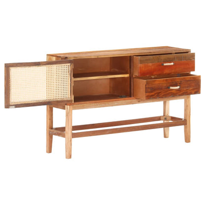 Sideboard 118X30X76 Cm Altholz Massiv - Fuer Daheim