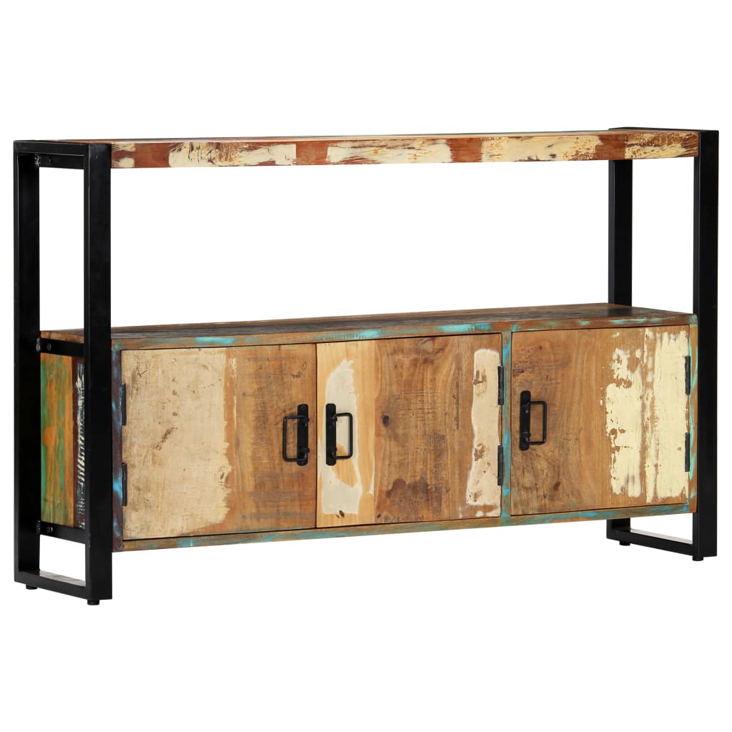 Sideboard 120X30X75 Cm Altholz Massiv - Fuer Daheim