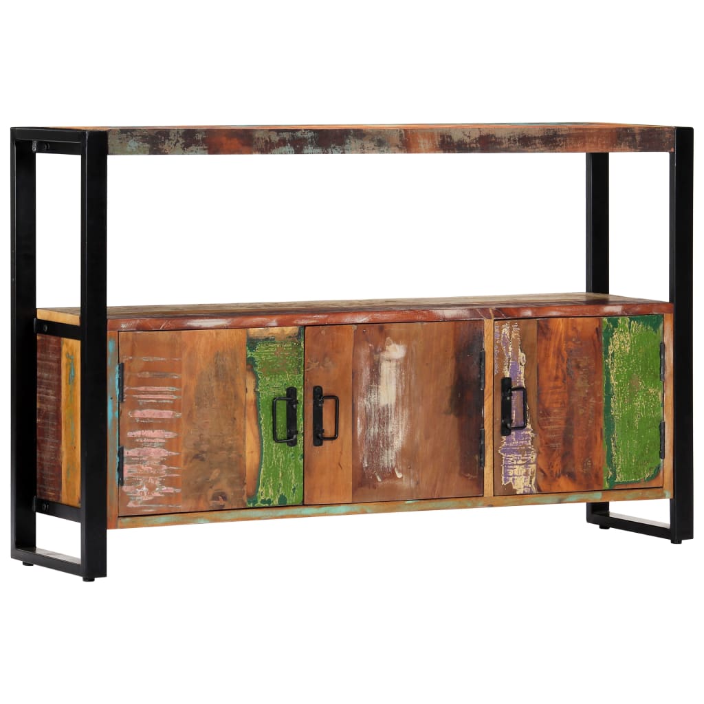 Sideboard 120X30X75 Cm Altholz Massiv - Fuer Daheim