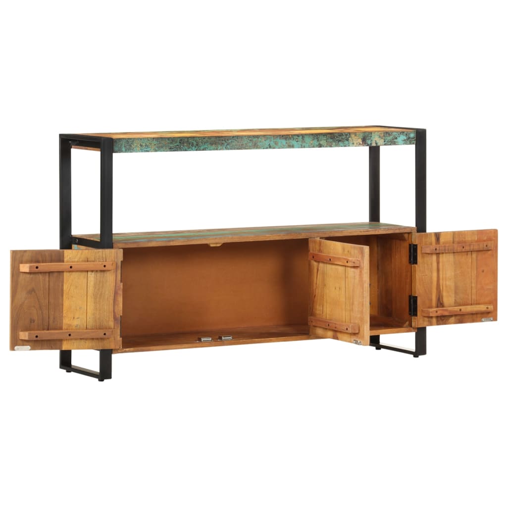 Sideboard 120X30X75 Cm Altholz Massiv - Fuer Daheim