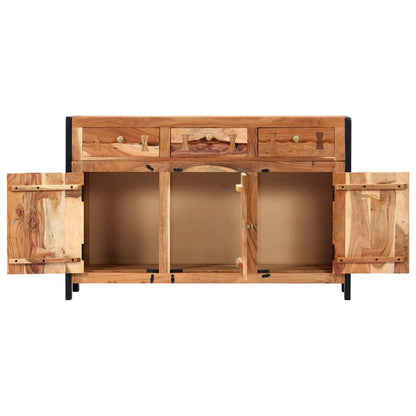 Sideboard 120X35X75 Cm Akazie Massivholz - Fuer Daheim