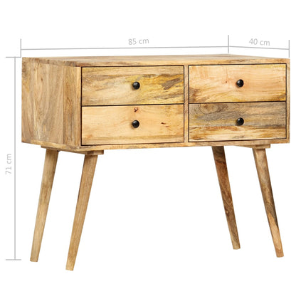 Sideboard 85 X 40 X 71 Cm Massivholz Mango - Fuer Daheim