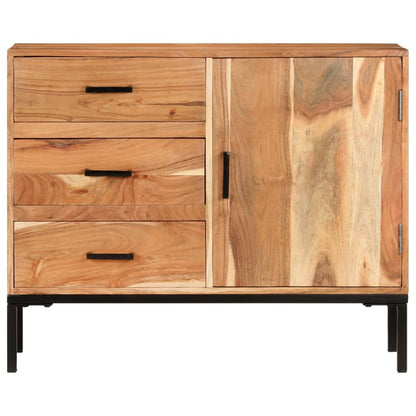 Sideboard 88X30X73 Cm Akazie Massivholz - Fuer Daheim