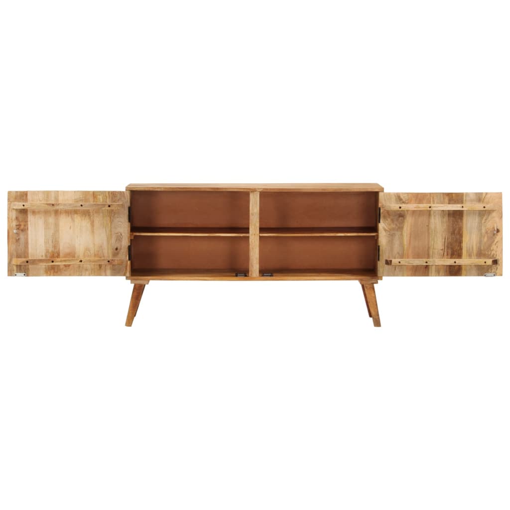 Sideboard Mango Massivholz 110X30X60 Cm - Fuer Daheim