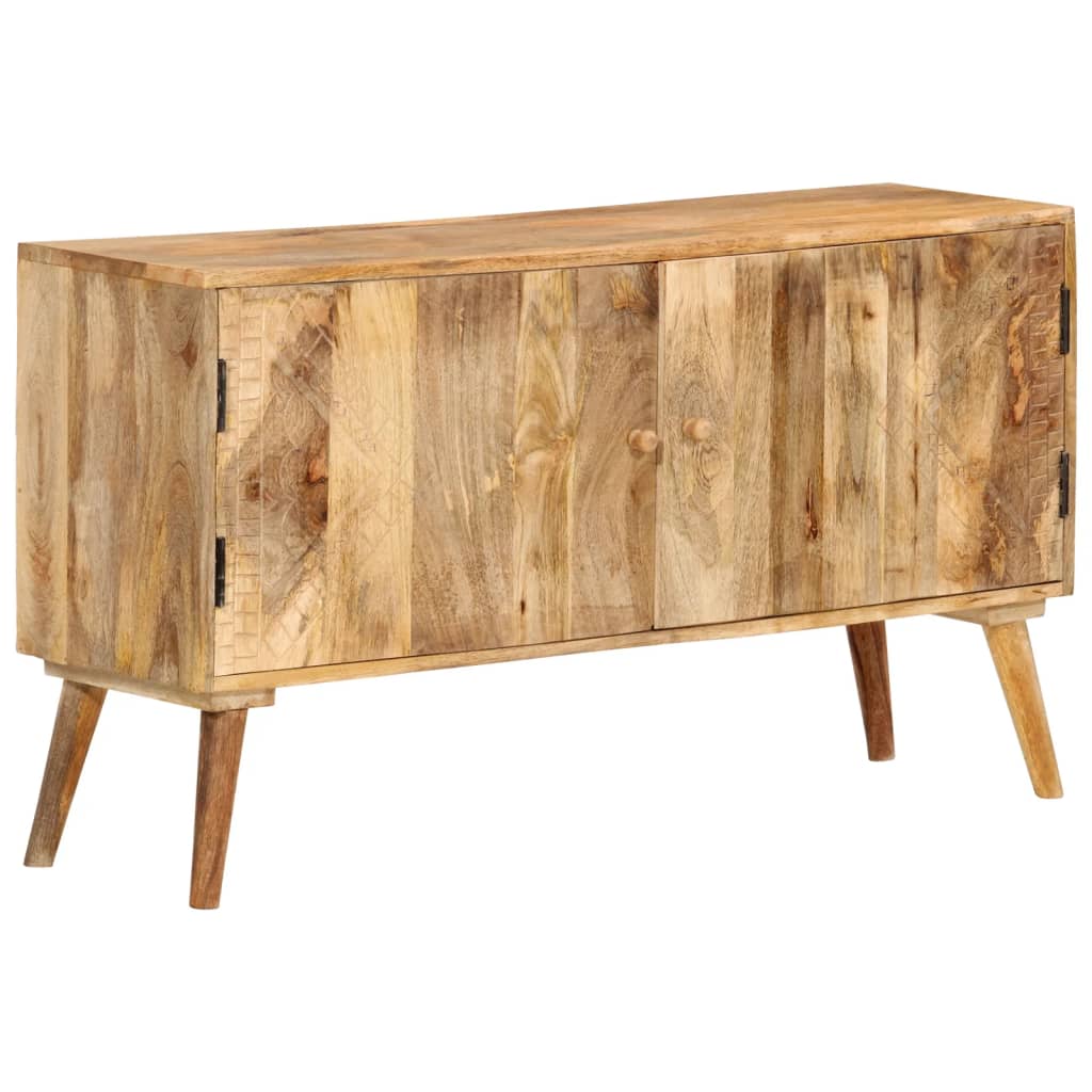 Sideboard Mango Massivholz 110X30X60 Cm - Fuer Daheim