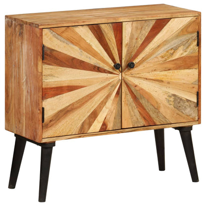 Sideboard Mangoholz Massiv 85X30X75 Cm - Fuer Daheim