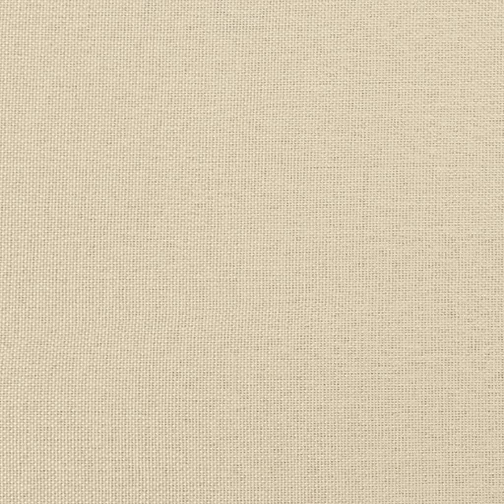 Sitzbank Beige 110X40X70 Cm Leinen - Fuer Daheim