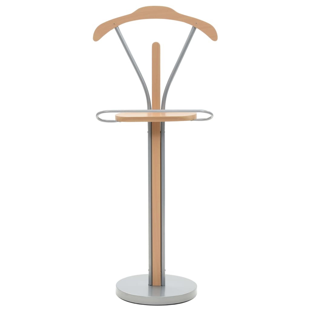 Suit Stand 45 X 35 X 107 Cm Naturell Braun - Fuer Daheim